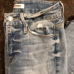 Good American Distressed Jeans